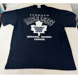 Vintage Toronto Maple‎ Leafs Shirt Bulletin Athletic Single Stitch Mens XL